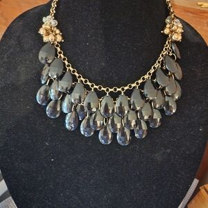 Multistrand Black Necklace